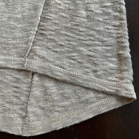 Between Me & You Pullover Cowl Neck Tunic Sweater, Hi-Low Light Gauze, Size XL - Picture 6 of 10